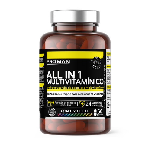 All In 60 ALL IN 1 MULTIVITAMININO 60 CÁPSULAS – ProMan
