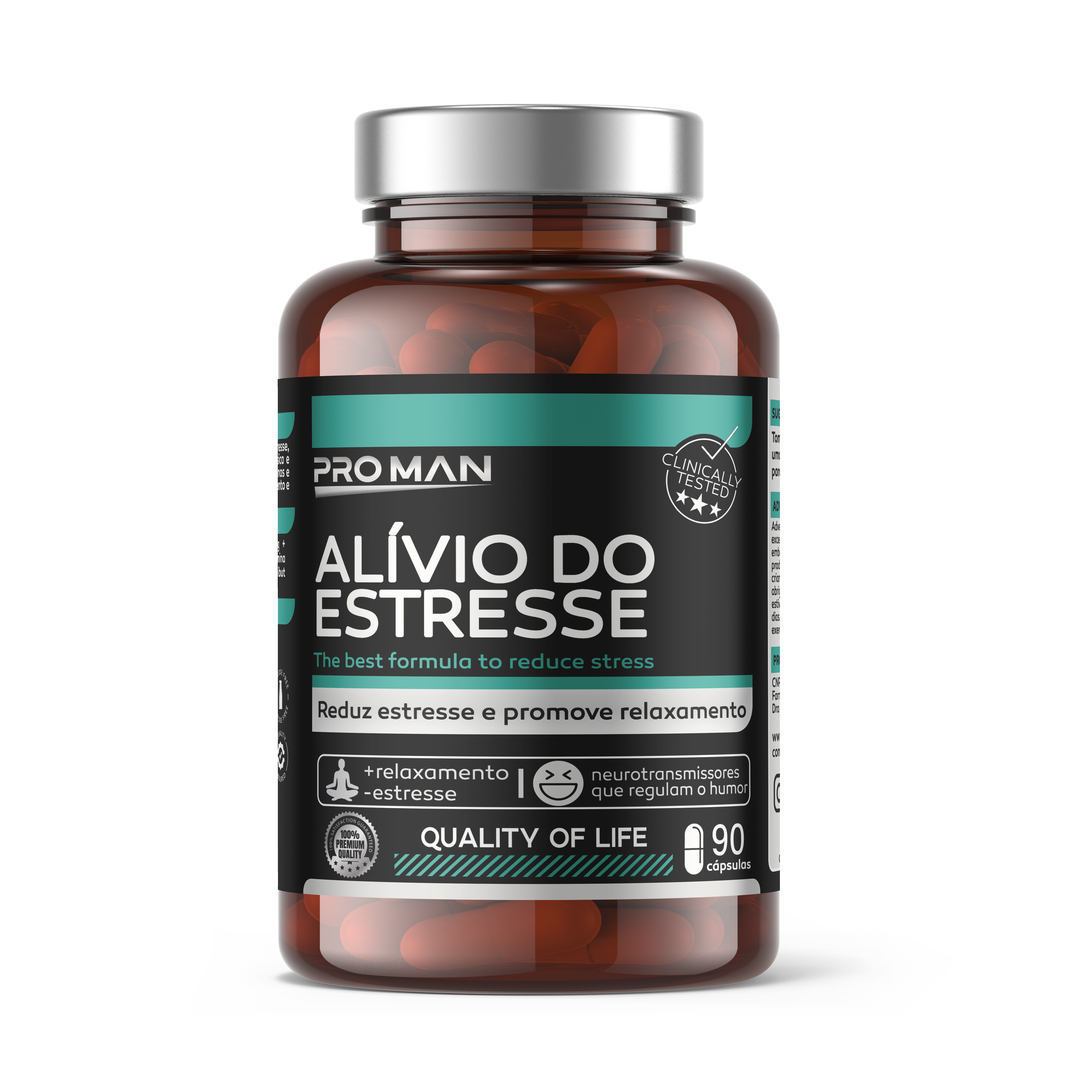 ALÍVIO DO ESTRESSE 90 CÁPSULAS