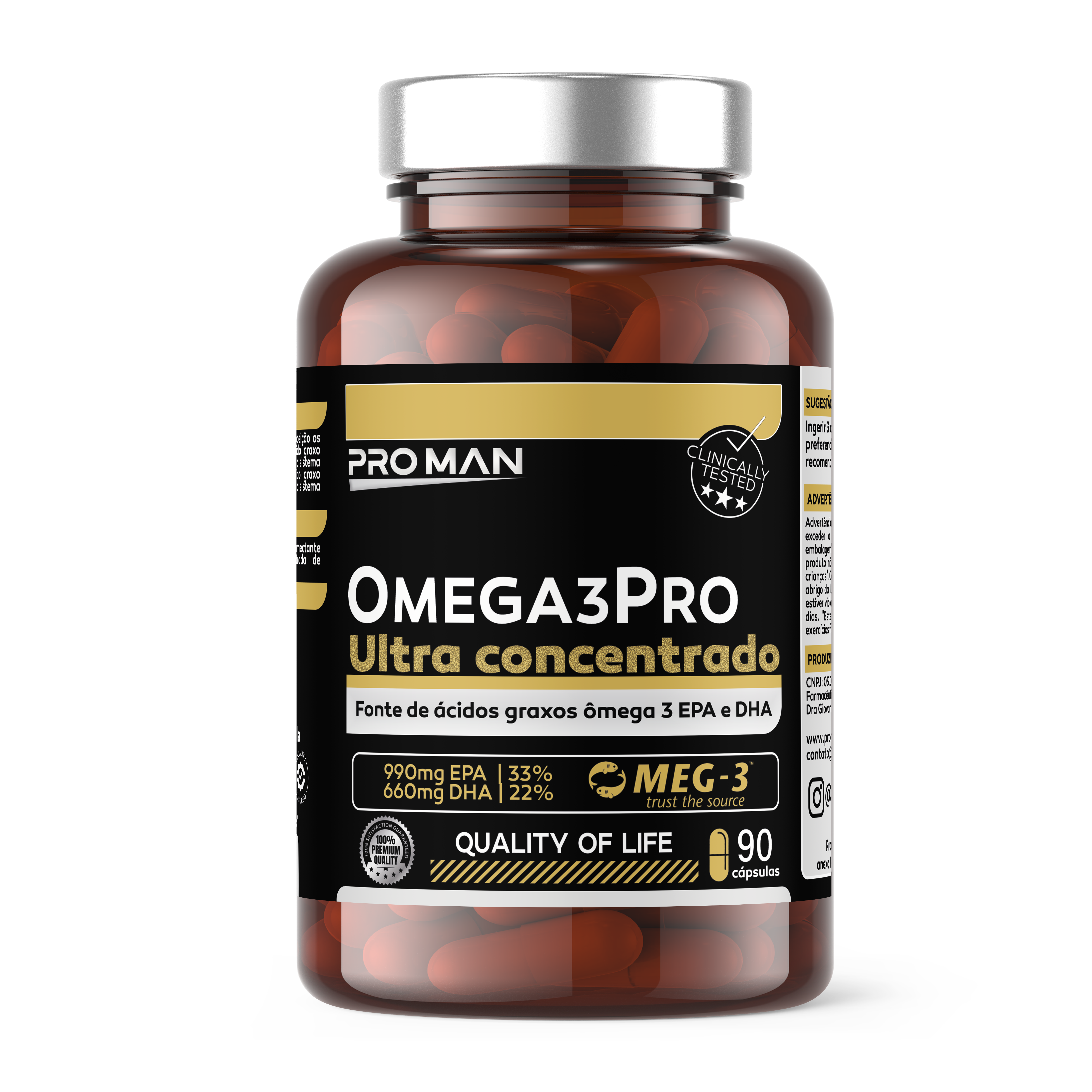 PRO OMEGA 3 Ultra concentrado 90 Cápsulas